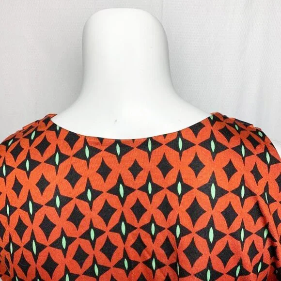 DIANE VON FURSTENBERG Keesa Silk Jersey Cowl Neck Sleeveless Fau Wrap Dress - Picture 6 of 10